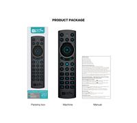 (G20S PRO BT) G20s Pro Bt Telecomando vocale Mouse aereo Controller retroilluminato wireless 2.4g con USB