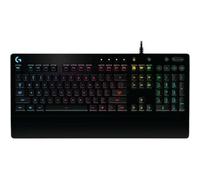 Logitech G213 Prodigy Gaming Keyboard, RGB Lightsync Backlit Keys, Spill-Resistant, Customizable Keys, Dedicated Multi-Media Keys, QWERTY Spanish Layout, Nero