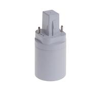 G24 a E27 Base presa Vite Lampada LED Adattatore lampadina alogena Convertitore adattatore