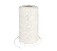 G2PLUS Spago da 450 m di filo di cotone da 1,5 mm, per confezioni regalo, 3 strati, perfetto per cucinare, artigianato fai da te e fatto a mano