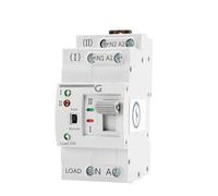 G2R Din Rail 2P ATS Interruttore elettrico Interruttore di trasferimento manuale 110 V 220 V Bobina Tipo PC Interruttore Alimentazione cittadina al generatore 63A(220V,G2R 2P 25A)
