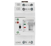 G2R Din Rail 2P Interruttore elettrico Interruttore di trasferimento manuale Bobina 110V 220V Tipo PC 63A(220V,G2R 2P 40A)