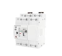G2R Din Rail ATS Automatic Transfer Switch Electrical Selector Switches Dual Power Switch Din Rail 2P 4P 220V AUOQKQUT(G2R 2P 40A)