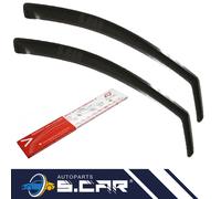 G3 2 Deflettori Aria Antivento Pioggia Per Renault Captur II 19.798