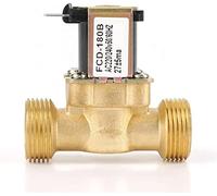 G3/4 Ingresso acqua a 2 vie N/C Elettrovalvola elettrica AC220/240V Valvola elettrica Nuovo utile