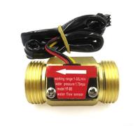 G3/4 Sensore di Flusso Contatore Acqua Interruttore 1-30L/Min Rame Hall Effetto Tecnologia per Applicazioni Commerciali Residenziali Riscaldatori Macchine da Caffè