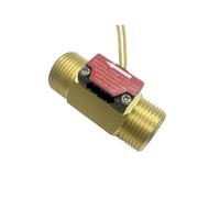 G3/4" Sensore di flusso d'acqua Magnetico maschio a femmina Flussostato in ottone Flussometro for liquidi Contatore del fluidometro Tipo normalmente aperto Opzioni di unità versatili