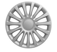 G3 Copricerchi 15'' Pollici Universali Coppe Copri Ruota 4 Pezzi Grigi 908.15.20