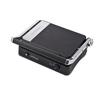 G3 Ferrari G10162 Bistecchiera a Contatto "Lavica Black", Antiaderente, 2000 Watt, Nero