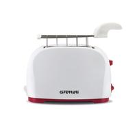 G3 ferrari g10179 tostapane to-stàr, 800 watt, pinze inox, ampie fessure per toast farciti, vassoio raccogli briciole, 7 livelli di cottura, bianco
