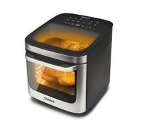 G3 Ferrari G10219 Friggisano Lux 13, Forno Friggitrice ad Aria 13L, Doppia Finestra, Luce Interna, 1800W, 12 Programmi, Multifunzione con Essiccatore, Accessori e Ricettario inclusi, Nero