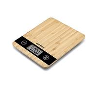 G3 Ferrari G2008700 Bilancia elettronica da Cucina, 1 gr/5 Kg, Eco-friendly, Piano in Bambù, Sensore ad alta precisione, Display LCD 62 x 28mm