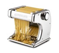 G3 Ferrari G20125 Sfoglia Prof Macchina per la Pasta Motorizzata, 70 W, Rulli 18 cm, 7 livelli spessore, 3 formati di pasta, Corpo e rulli in Acciaio Inox