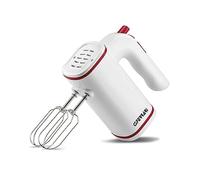 G3 Ferrari G20151 Sbattitore, 150 Watt, 5 Velocità, Fruste INOX, Accessori impastatori INOX, Bianco