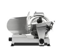 G3 Ferrari G20157 Affettatrice Professionale Emilia 250, 240 W, Lama Inox 25 cm, Affilatoio integrato, Interruttore a 2 pulsanti, Spessore taglio 0-12 mm, Piedini antiscivolo, Argento