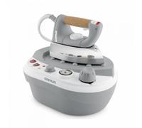 G3 ferrari g40001 sistema stirante professionale, ferro da stiro, 2200w, 3 bar, 30-60 g/min, regolazione temperatura, capacità1,2 litri, grigio/bianco