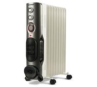 G3 Ferrari G60028 Radiatore ad Olio con Termoventilatore, Eco, 7 funzioni, 9 elementi riscaldanti