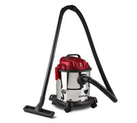 G3 ferrari g90028 fusto red bidone aspira solidi e liquidi,1000 w, 18kpa, wet&dry, filtro in tessuto, accessori inclusi, acciaio inox/rosso