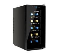 G3 Ferrari G90047 Frigorifero per Bottiglie Riservetta 10", 28 Litri, Display LED, Capacità 10 Bottiglie, Basso consumo energetico, Termostato da 8° C a 18°C, Completa di Luce interna e 4 Ripiani