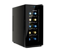 G3 Ferrari G90047 Frigorifero per Bottiglie Riservetta 10, 28 Litri, Display LED, Capacità 10 Bottiglie, Termostato da 8° C a 18°C, Completa di Luce interna e 4 Ripiani
