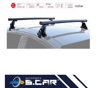 G3 Kit Barre Portatutto Per Passat 4P 05-14 Porta Pacchi Da Tetto Liscio