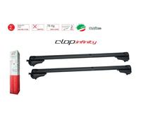 G3 Kit Barre portatutto telescopiche acciaio per Hyundai H-1 fino 2004 con rails