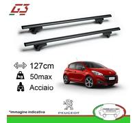 G3 Kit Barre Tetto Portatutto Pacific 127cm Peugeot 208 2012> - 65.130+68.066