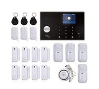G30 Tuya Wifi GSM di allarme sicurezza domestico Kit wireless con ladri lavoro App Telecomando Installazione rapida(YK-002-GSM-G30-H)