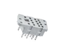 G4-01-01 Socket PIN: 14 6A 250VAC Montaggio: per pannelli frontali -40-70°C R...
