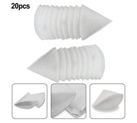 G4 DN125 Filtri Bianco 20pz Set Filtro a Cono Struttura Profondità Progressiva [EEK: E]