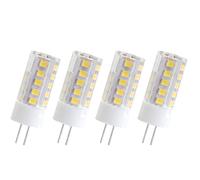 G4 Lampadina Led 220V Ac Bi-pin T3 Jc Tipo 3W G4 Lampadine Alogene Equivalenti Bianco Naturale 4000K Non dimmerabile per Esterno Paesaggio Ponte Scala Gradino Luci Percorso, 3W-4PCS, bianco naturale
