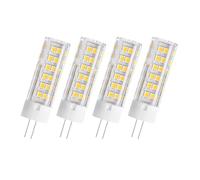 G4 Lampadina Led 220V Ac Bi-pin T3 Jc Tipo 7W G4 Lampadine Alogene Equivalenti Bianco Freddo 6500K Non dimmerabile per Esterno Paesaggio Terrazza Scale Gradino Percorso Luci, 7W-4PCS, bianco freddo