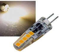 G4 lampadina LED silicone bianco caldo 190lm 12V/2W 300°