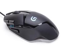 Logitech G402 USB Optical 4000DPI Right-hand Black mice - Mice (Right-hand, Optical, USB, 4000 DPI, 108 g, Black)