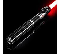 G4E - Spada laser con app Bluetooth, oscillazione fluida, 16 font audio, cambio colore RGB infinito, controllo del movimento, RGB v3.0 aggiornato, spada luminosa per adulti e cosplay (DV RGB)