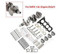 G4FD Engine Rebuild Overhaul Kit w/Crankshaft & Connecting Rod per Hyundai 1.6L`
