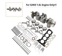 G4FD Engine Rebuild Overhaul Kit w/Crankshaft & Connecting Rod per Hyundai 1.6L