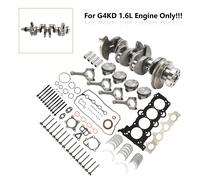 G4FD Engine Rebuild Overhaul Kit w/Crankshaft & Connecting Rod per Hyundai 1.6L`
