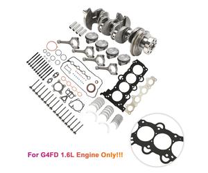 G4FD Engine Rebuild Overhaul Kit w/Crankshaft & Connecting Rod per Hyundai 1.6L