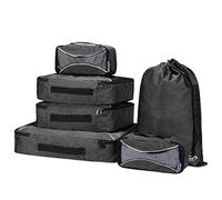 G4Free 6 pcs Packing Cubes Valore Impostato per Gli Organizzatori di Bagagli da Viaggio