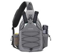 G4Free Borsa a tracolla, borsa da pickleball per uomini e donne, zaino leggero a tracolla per sport, viaggi, Grigio chiaro