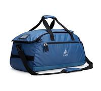 G4Free Borsa sportiva da 60 l, in pelle, per uomo e donna, con scomparto per scarpe e scomparto bagnato, borsa da allenamento, borsa da palestra, borsa per sport scolastici, per scuola, sport, fitness