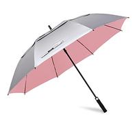 G4Free - Ombrello da golf con protezione UV da 157,7 cm, apertura automatica, extra large, antivento, per sole e pioggia, doppia copertura.