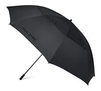 G4Free Ombrello da Golf Extra Large da 80 Pollici, Apertura Automatica, Ventilazione a Doppio Baldacchino, Antivento, Impermeabile e Ombrello Dritto.