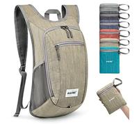 G4Free Piccolo zaino pieghevole 10/15 L leggero e pieghevole Zaino da viaggio all'aperto Borsa a tracolla, giallo, 20Liters, Personalizzabile