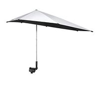 G4Free UPF 50+ Ombrello da Sedia Regolabile in Altezza con Morsetto Universale per Sedia a Sdraio, Carrello da Golf, Sedia a Rotelle, Passeggino