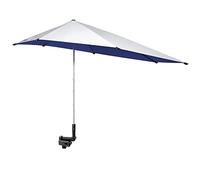 G4Free UPF 50+ Ombrello da Sedia Regolabile in Altezza con Morsetto Universale per Sedia a Sdraio, Carrello da Golf, Sedia a Rotelle, Passeggino