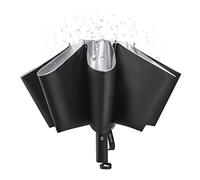 G4Free UPF 50+ protezione UV 150 pollici grande ombrello da viaggio inverso, 10 costole antivento compatto blocco solare invertito ombrello auto automatico aperto