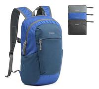 G4Free Zaino da trekking da uomo, leggero, 20 l, pieghevole, per escursioni, viaggi, campeggio, attività all'aperto, Blu, 20 Lang