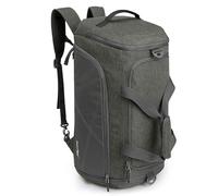 G4Free Zaino da viaggio a 3 vie, 45 l/60 l, grande borsa da palestra con scomparto umido e scomparto per scarpe per viaggi, nuoto, yoga, escursionismo, campeggio, Grigio, 45 L, Sportivo